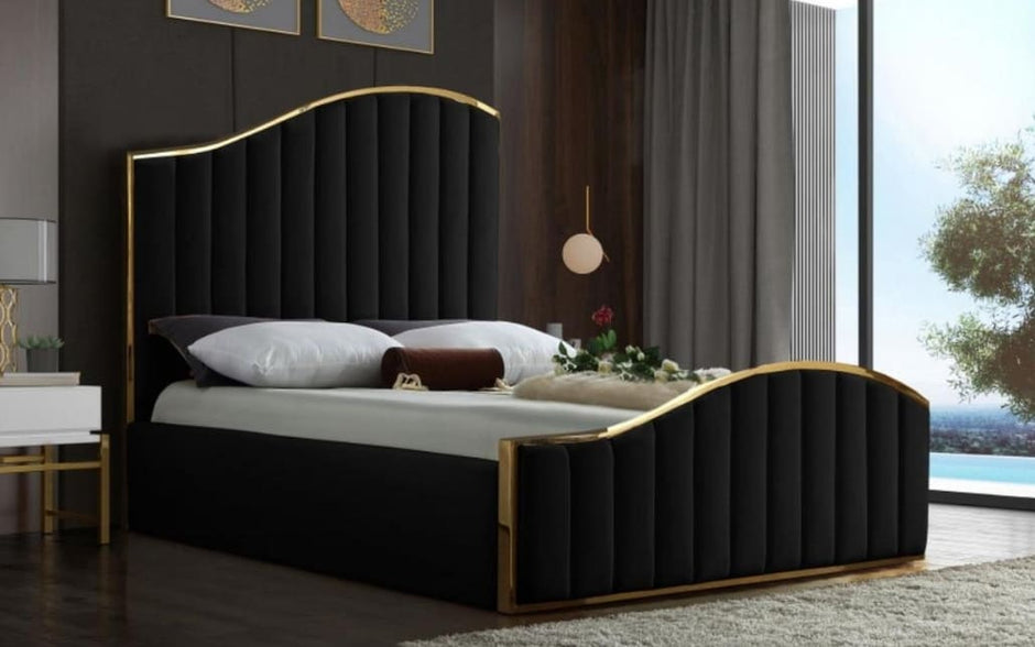 966 Curved Elegance Bed Frame
