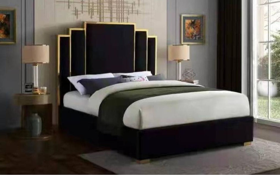 958 Velvet Bed Frame