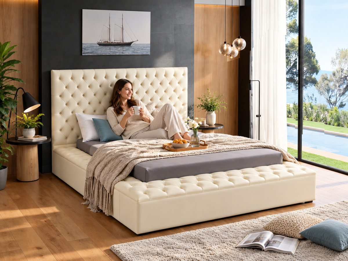 658 Bed Frame with Storage