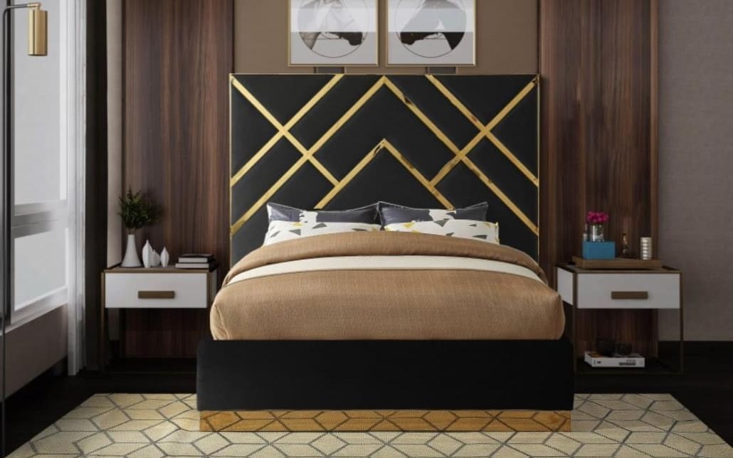 Matrix 866 Velvet Bed Frame