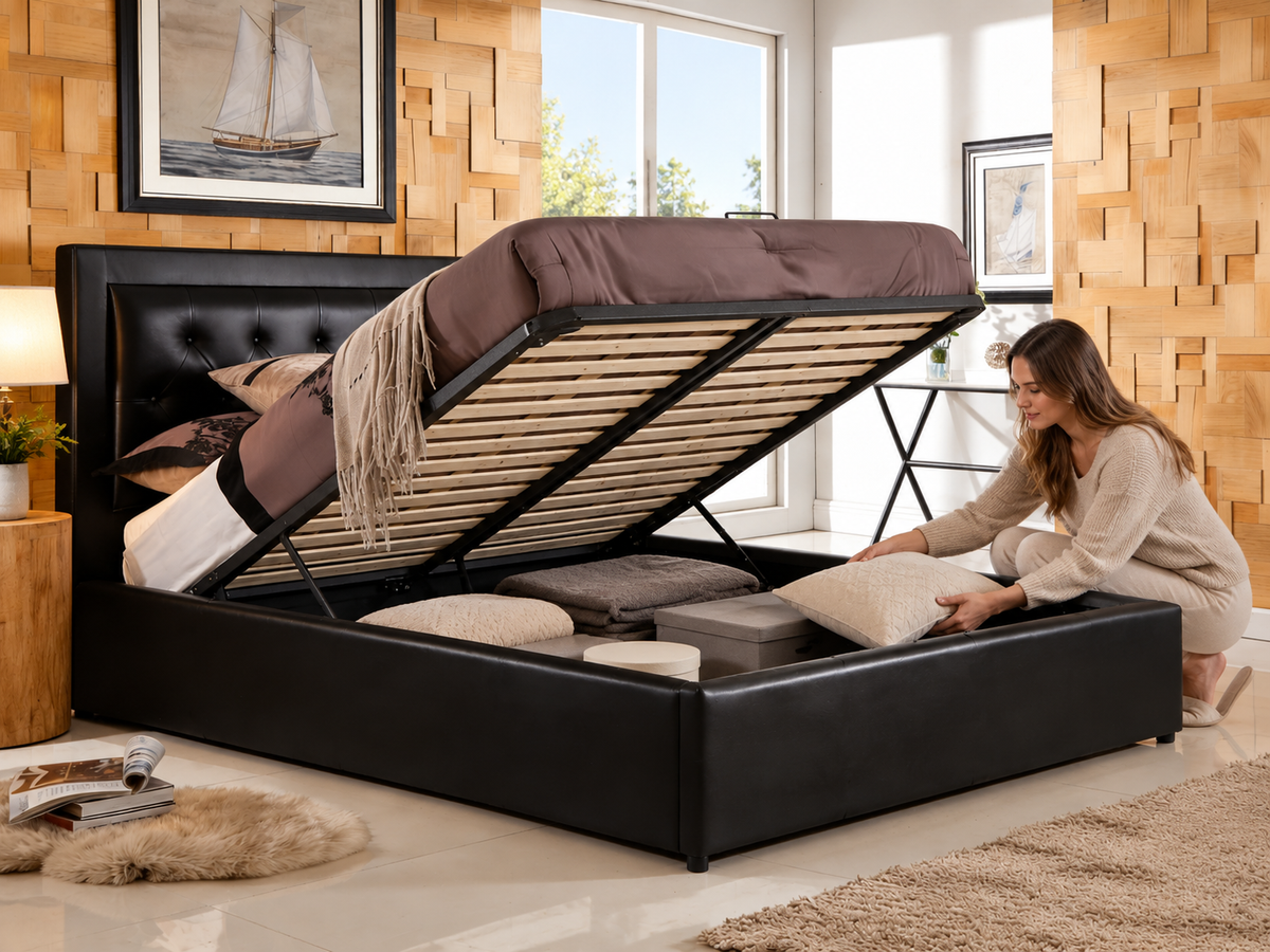 Betty 362 Bed Frame with Gas Lift